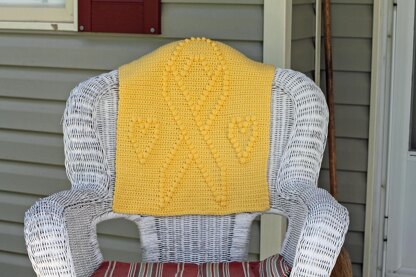 Yellow Ribbon Support Blanket Block