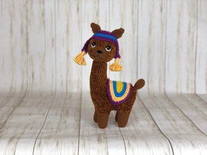 Brown Llama crochet pattern