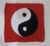 Yin-Yang Red Placemat