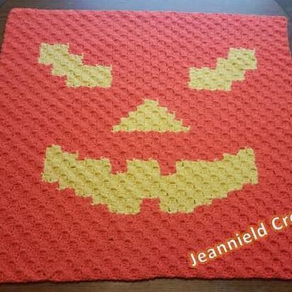 Jack O'Lantern Baby Blanket