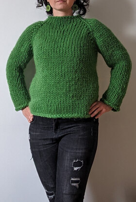Gallant green sweater