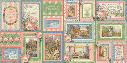 Graphic 45 Cottage Life Journaling Cards