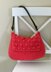 Knit and Felted Purse - Berry Bag