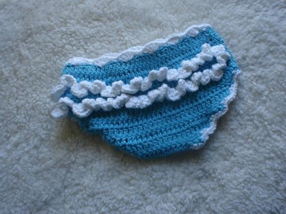 Ocean Waves Diaper Cover