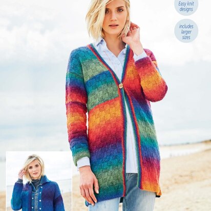 Jacket and Cardigan in Stylecraft Dreamcatcher - 9726 - Downloadable PDF