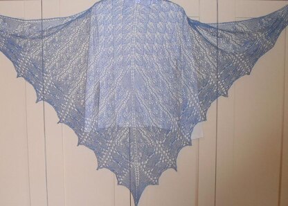 Summer Seashore Lace Shawl