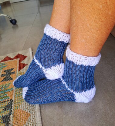 Socks with Heel Sentro or Addi 22