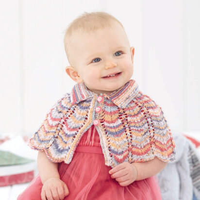 Capes in Sirdar Snuggly Baby Crofter DK - 4797 - Downloadable PDF