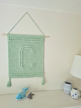 Letter C Wallhanging