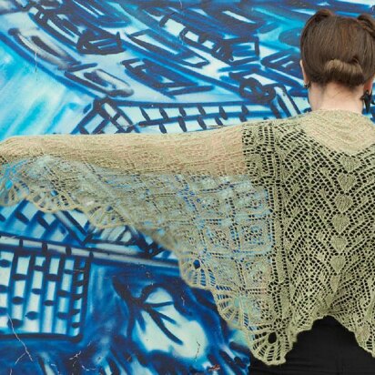 Rose Garden Shawl