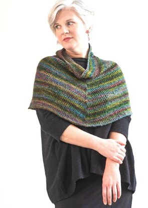 Madelia Cape in Berroco Millefiori Light Luxe - Downloadable PDF