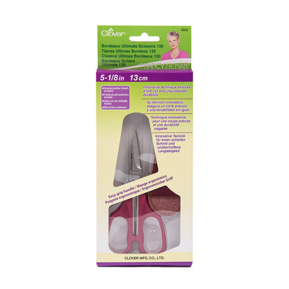 Clover Bordeaux Ultimate Scissors 130