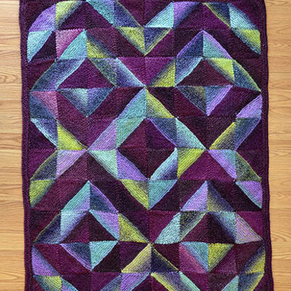 Quilt Pattern in Universal Yarn Classic Shades Metallic - 1341 - Downloadable PDF