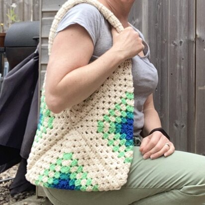 Granny Square Shopper Bag