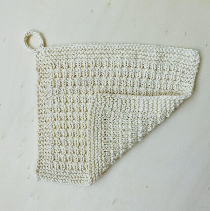 Pattern: two designs of dishcloth, washcloth, spa cloth