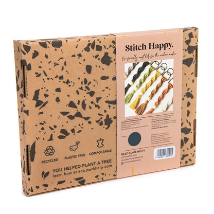 Stitch Happy Petrol Keyring Macrame Kit