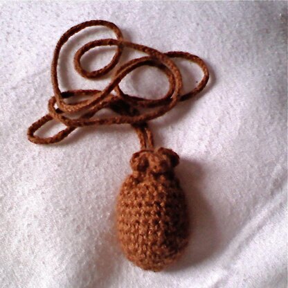 Crochet amulet bag pattern on sale