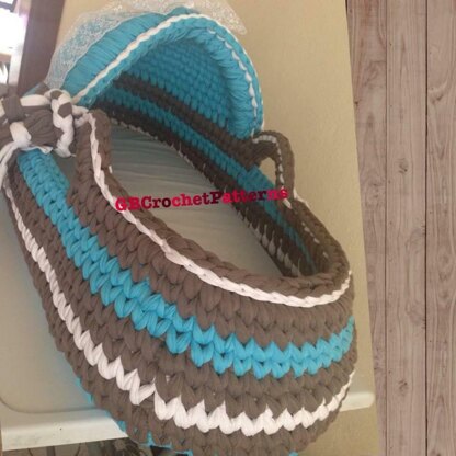 The best crochet Moses baskets