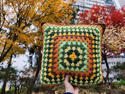 Fresh Spring Granny Cushion