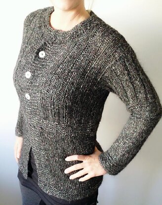 Astarte Mock Cardigan Pullover