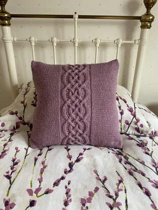 Celtic Knot Cable Cushion Cover