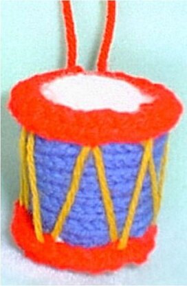 Toy Drum Ornament