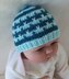 Amity - Babies two colour slip stitch beanie