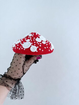 Fly Agaric mushrooms crochet penis
