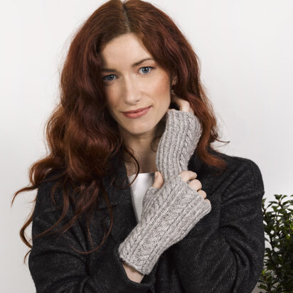 1189 Pioneer Valley Mitts - Knitting Pattern for Women in Valley Yarns Whately - knitting pattern