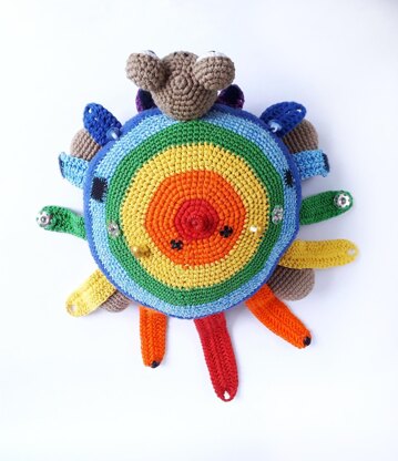 Rainbow turtle Montessori