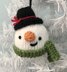 Knit Christmas Ball Ornaments