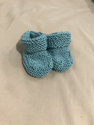 Mary's Grandson's Booties