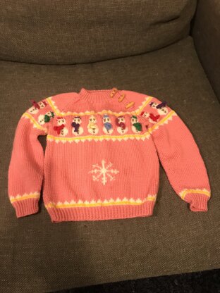 Mabel's christmas jumper