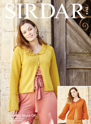 Jackets in Sirdar Country Style DK - 8226 - Downloadable PDF