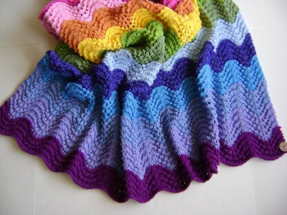 Knitting In Technicolor Waves