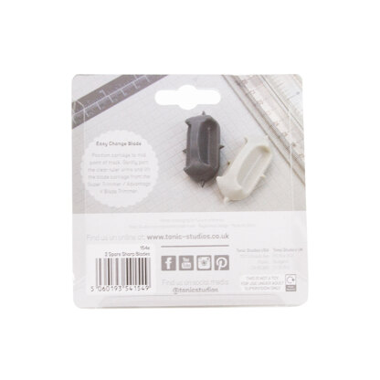 Tonic Studios Trimmers - Spare Blades for V Blade Trimmer (606) (2/PK)