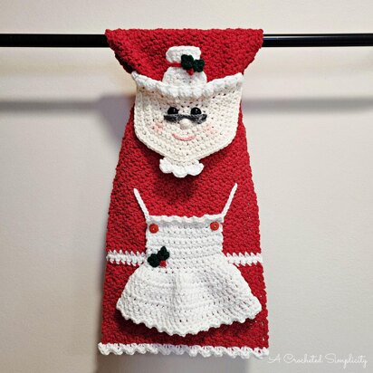 Mrs Claus Kitchen Towel