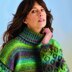 Sirdar 10706 Kelp Sleeve Sweater & Scarf PDF