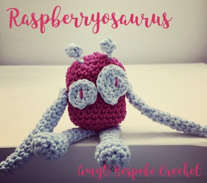 Amigurumi extraterrestrial - Raspberryosaurus