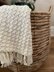 Shell Stitch Lightweight Blanket