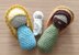 Mini Nativity Scene Christmas Dolls Mary Joseph Baby Jesus Creche Krippe crochet amigurumi