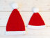 Santa Hats in Deramores Studio Aran Acrylic - Downloadable PDF