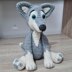 Wilbur the Wolf - UK Terminology - Amigurumi