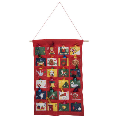 Trimits Make Your Own Advent Calendar Kit - Red