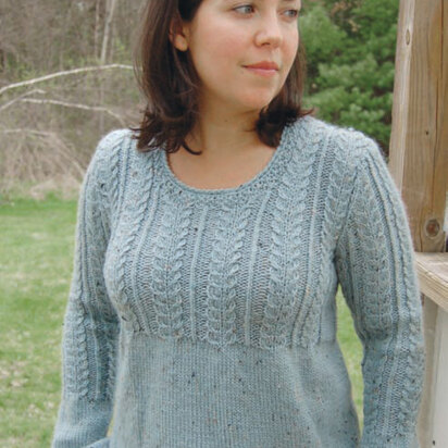 Kelly Pullover in Knit One Crochet Too Brae Tweed - 1628 - Downloadable PDF