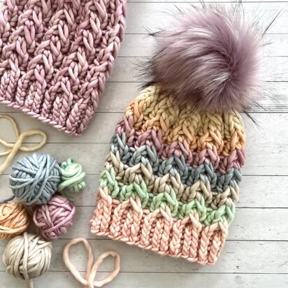 Quartz Beanie - knitting pattern