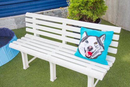 Theo the Dog Pillow for Battersea