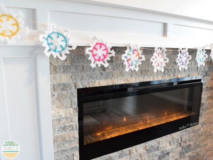 Festive Snowflake Coaster Ornament