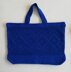 Blue Mesh Tote Bag