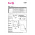 Burda Style Misses' Skirt B6147 - Paper Pattern, Size 8-18